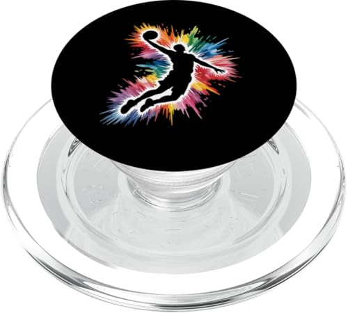 Basketball Spieler Basketballer Basketball PopSockets PopGrip für MagSafe Basketball Spieler Basketballer Basketball PopSockets PopGrip für MagSafe von Basketballverein Basketball Basketballspieler