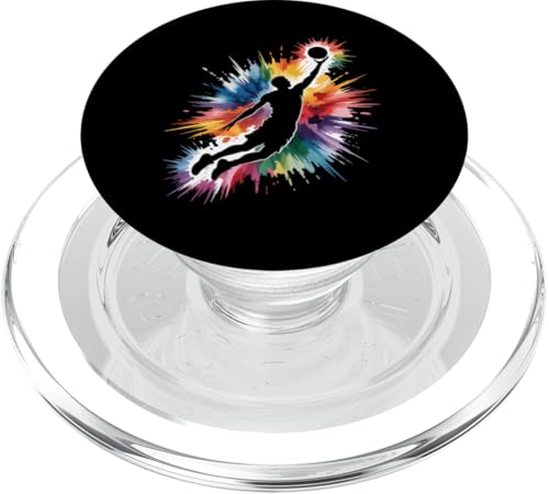 Basketball Spieler Basketballer Basketball PopSockets PopGrip für MagSafe Basketball Spieler Basketballer Basketball PopSockets PopGrip für MagSafe von Basketballverein Basketball Basketballspieler