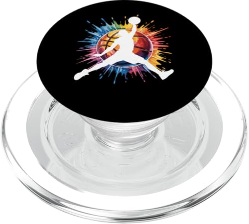 Basketball Spieler Basketballer Basketball PopSockets PopGrip für MagSafe Basketball Spieler Basketballer Basketball PopSockets PopGrip für MagSafe von Basketballverein Basketball Basketballspieler