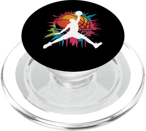 Basketball Spieler Basketballer Basketball PopSockets PopGrip für MagSafe Basketball Spieler Basketballer Basketball PopSockets PopGrip für MagSafe von Basketballverein Basketball Basketballspieler
