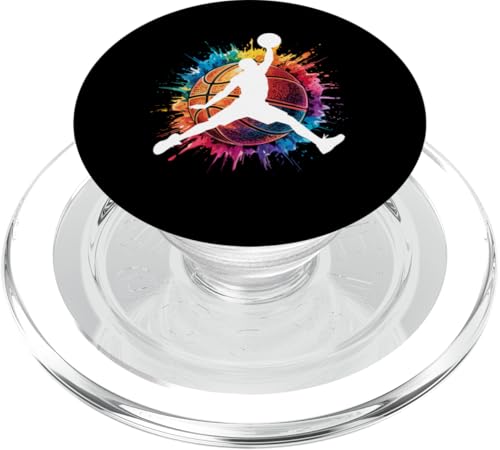 Basketball Spieler Basketballer Basketball PopSockets PopGrip für MagSafe Basketball Spieler Basketballer Basketball PopSockets PopGrip für MagSafe von Basketballverein Basketball Basketballspieler