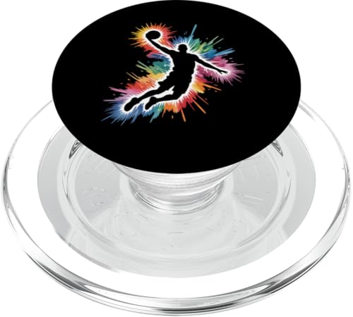 Basketball Spieler Basketballer Basketball PopSockets PopGrip für MagSafe Basketball Spieler Basketballer Basketball PopSockets PopGrip für MagSafe von Basketballverein Basketball Basketballspieler