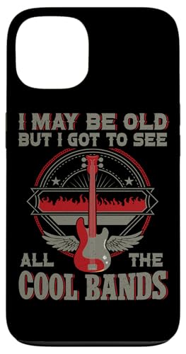 I May Be Old But I Got To See All The Cool Bands Bassgitarre Hülle für iPhone 13 I May Be Old But I Got To See All The Cool Bands Bassgitarre Hülle für iPhone 13 von Bass Guitar Instrument Bass Guitars Lover Musician