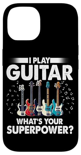I Play Guitar What's Your Superpower Guitarist Bassgitarre Hülle für iPhone 14 I Play Guitar What's Your Superpower Guitarist Bassgitarre Hülle für iPhone 14 von Bass Guitar Instrument Bass Guitars Lover Musician