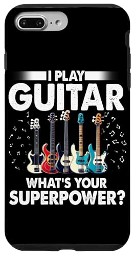 I Play Guitar What's Your Superpower Guitarist Bassgitarre Hülle für iPhone 7 Plus/8 Plus I Play Guitar What's Your Superpower Guitarist Bassgitarre Hülle für iPhone 7 Plus/8 Plus von Bass Guitar Instrument Bass Guitars Lover Musician