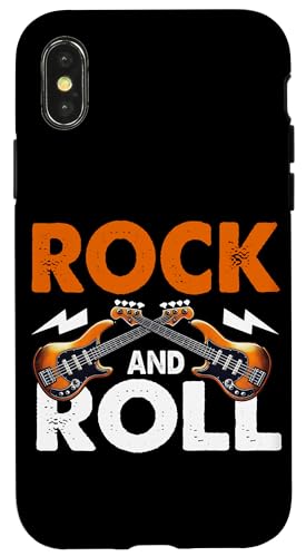 Rock and Roll Bass Gitarist E-Gitarre Spieler Akustik Hülle für iPhone X/XS Rock and Roll Bass Gitarist E-Gitarre Spieler Akustik Hülle für iPhone X/XS von Bass Guitar Instrument Bass Guitars Lover Musician