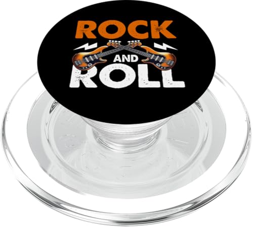 Rock and Roll Bass Gitarist E-Gitarre Spieler Akustik PopSockets PopGrip für MagSafe von Bass Guitar Instrument Bass Guitars Lover Musician