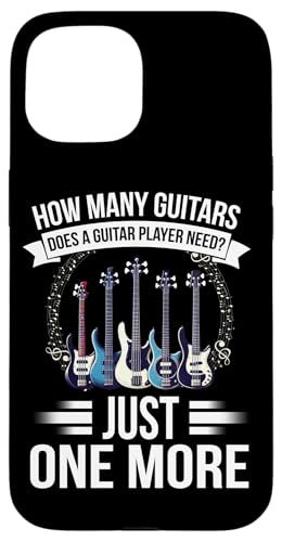 Wie viele Gitarren braucht ein Gitarrenspieler nur noch eine Hülle für iPhone 15 Wie viele Gitarren braucht ein Gitarrenspieler nur noch eine Hülle für iPhone 15 von Bass Guitar Instrument Bass Guitars Lover Musician