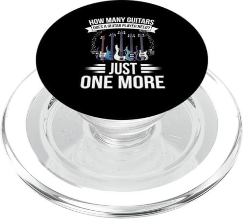 Wie viele Gitarren braucht ein Gitarrenspieler nur noch eine PopSockets PopGrip für MagSafe Wie viele Gitarren braucht ein Gitarrenspieler nur noch eine PopSockets PopGrip für MagSafe von Bass Guitar Instrument Bass Guitars Lover Musician