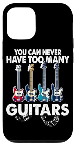 You Can Never Have Too Many Guitars, Bassgitarrist Hülle für iPhone 12/12 Pro You Can Never Have Too Many Guitars, Bassgitarrist Hülle für iPhone 12/12 Pro von Bass Guitar Instrument Bass Guitars Lover Musician