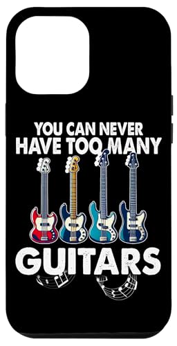You Can Never Have Too Many Guitars, Bassgitarrist Hülle für iPhone 12 Pro Max You Can Never Have Too Many Guitars, Bassgitarrist Hülle für iPhone 12 Pro Max von Bass Guitar Instrument Bass Guitars Lover Musician