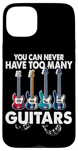 You Can Never Have Too Many Guitars, Bassgitarrist Hülle für iPhone 15 Plus You Can Never Have Too Many Guitars, Bassgitarrist Hülle für iPhone 15 Plus von Bass Guitar Instrument Bass Guitars Lover Musician