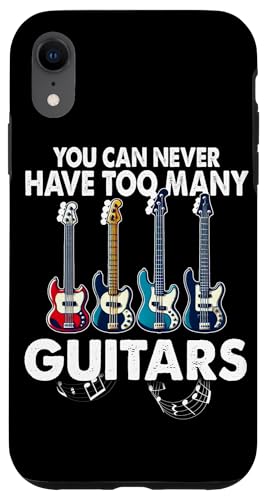 You Can Never Have Too Many Guitars, Bassgitarrist Hülle für iPhone XR You Can Never Have Too Many Guitars, Bassgitarrist Hülle für iPhone XR von Bass Guitar Instrument Bass Guitars Lover Musician