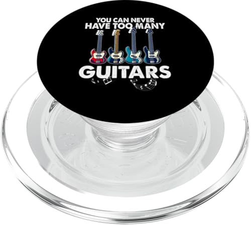 You Can Never Have Too Many Guitars, Bassgitarrist PopSockets PopGrip für MagSafe You Can Never Have Too Many Guitars, Bassgitarrist PopSockets PopGrip für MagSafe von Bass Guitar Instrument Bass Guitars Lover Musician