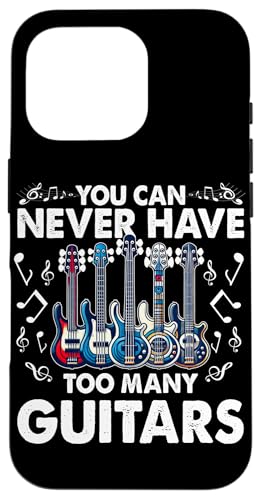 You Can Never Have Too Many Guitars E-Gitarre Funny Hülle für iPhone 16 Pro You Can Never Have Too Many Guitars E-Gitarre Funny Hülle für iPhone 16 Pro von Bass Guitar Instrument Bass Guitars Lover Musician