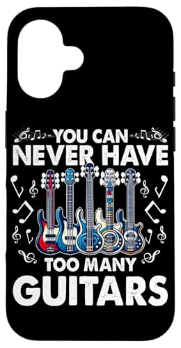 You Can Never Have Too Many Guitars E-Gitarre Funny Hülle für iPhone 16 You Can Never Have Too Many Guitars E-Gitarre Funny Hülle für iPhone 16 von Bass Guitar Instrument Bass Guitars Lover Musician