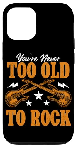 You're Never Too Old To Rock Guitarist E-Gitarre Hülle für iPhone 12/12 Pro You're Never Too Old To Rock Guitarist E-Gitarre Hülle für iPhone 12/12 Pro von Bass Guitar Instrument Bass Guitars Lover Musician