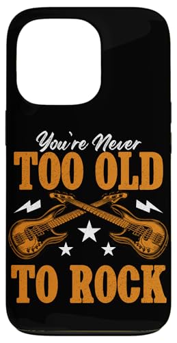 You're Never Too Old To Rock Guitarist E-Gitarre Hülle für iPhone 13 Pro You're Never Too Old To Rock Guitarist E-Gitarre Hülle für iPhone 13 Pro von Bass Guitar Instrument Bass Guitars Lover Musician