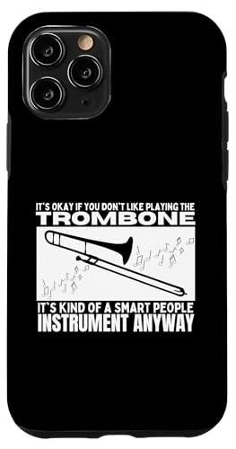Posaune ist für kluge Leute lustige Posaunist Hülle für iPhone 11 Pro von Bass Trombone Gifts For Teen Boys