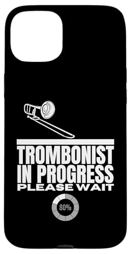 Posaunist in Bearbeitung Loading Funny Posaune Hülle für iPhone 15 Plus von Bass Trombone Gifts For Teen Boys