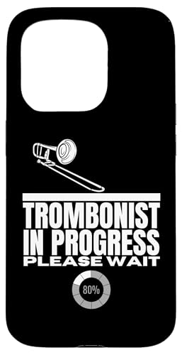 Posaunist in Bearbeitung Loading Funny Posaune Hülle für iPhone 15 Pro von Bass Trombone Gifts For Teen Boys