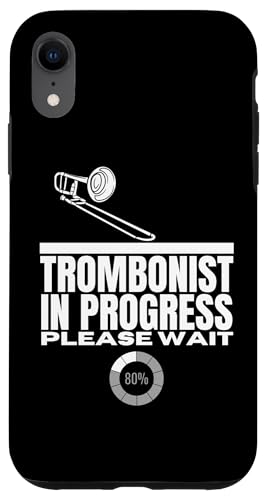 Posaunist in Bearbeitung Loading Funny Posaune Hülle für iPhone XR von Bass Trombone Gifts For Teen Boys
