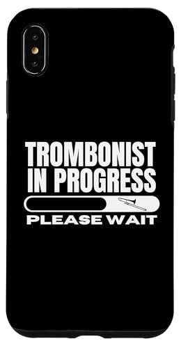 Posaunist in Bearbeitung Loading Funny Posaune Hülle für iPhone XS Max von Bass Trombone Gifts For Teen Boys