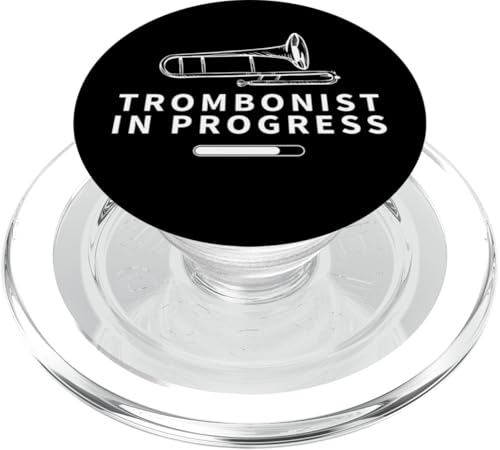 Posaunist in Bearbeitung Loading Funny Posaune PopSockets PopGrip für MagSafe von Bass Trombone Gifts For Teen Boys