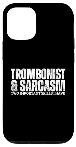 Posaunist und Sarkasmus lustiger Posaunenspieler Hülle für iPhone 12/12 Pro von Bass Trombone Gifts For Teen Boys