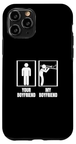 Your Boyfriend My Boyfriend Posaune Funny Posaunist Hülle für iPhone 11 Pro von Bass Trombone Gifts For Teen Boys