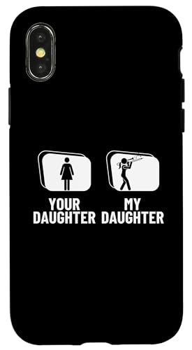 Your Daughter My Daughter Posaune Dad Mom Funny Posaunist Hülle für iPhone X/XS von Bass Trombone Gifts For Teen Boys