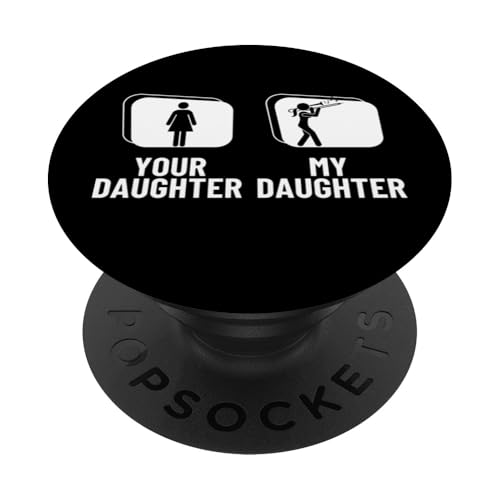 Your Daughter My Daughter Posaune Dad Mom Funny Posaunist PopSockets Klebender PopGrip von Bass Trombone Gifts For Teen Boys