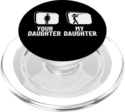Your Daughter My Daughter Posaune Dad Mom Funny Posaunist PopSockets PopGrip für MagSafe von Bass Trombone Gifts For Teen Boys