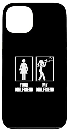 Your Girlfriend My Girlfriend Posaune Funny Posaunist Hülle für iPhone 13 Your Girlfriend My Girlfriend Posaune Funny Posaunist Hülle für iPhone 13 von Bass Trombone Gifts For Teen Boys