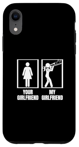 Your Girlfriend My Girlfriend Posaune Funny Posaunist Hülle für iPhone XR Your Girlfriend My Girlfriend Posaune Funny Posaunist Hülle für iPhone XR von Bass Trombone Gifts For Teen Boys