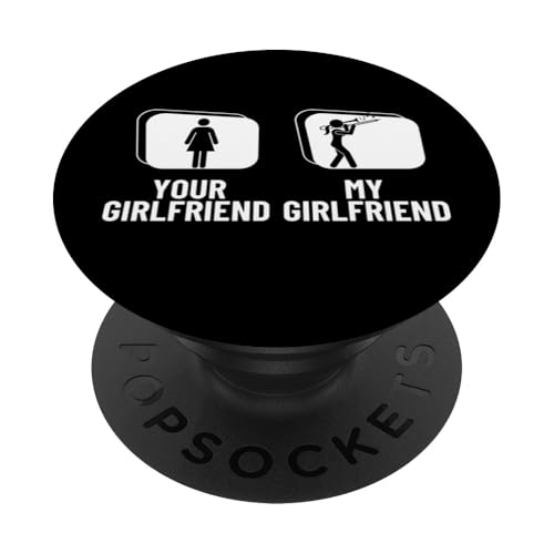 Your Girlfriend My Girlfriend Posaune Funny Posaunist PopSockets Klebender PopGrip von Bass Trombone Gifts For Teen Boys