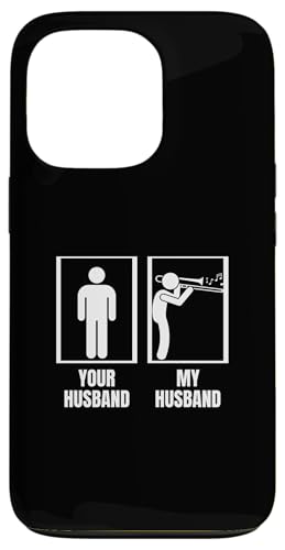Your Husband My Husband Posaune Wife Funny Posaunist Hülle für iPhone 13 Pro von Bass Trombone Gifts For Teen Boys