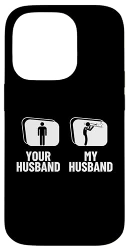 Your Husband My Husband Posaune Wife Funny Posaunist Hülle für iPhone 14 Pro von Bass Trombone Gifts For Teen Boys