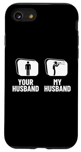 Your Husband My Husband Posaune Wife Funny Posaunist Hülle für iPhone SE (2020) / 7 / 8 von Bass Trombone Gifts For Teen Boys