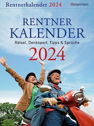 Rentnerkalender 2024. Der beliebte Abreißkalender bringt Schwung in den Ruhestand: Rätsel, Denksport, Tipps und Sprüche Rentnerkalender 2024. Der beliebte Abreißkalender bringt Schwung in den Ruhestand: Rätsel, Denksport, Tipps und Sprüche von Bassermann, Edition