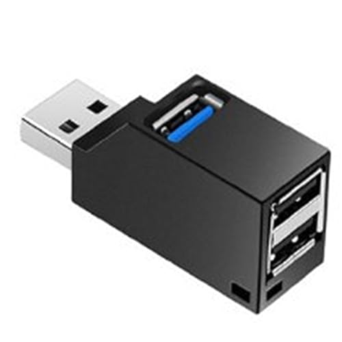 Bassulouda Adapter Hub USB 3.0 Extender Mini 3 Port Breakout U Kartenleser Disc für Laptop Hub USB 2.0 PC von Bassulouda