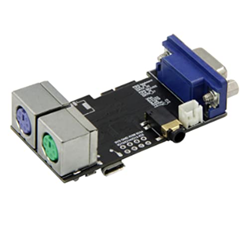 Bassulouda FabGL VGA32 VGA ESP32 Modul PSRAM V1.4 Controller PS/2 Maus Bibliothek Grafik ANSI / Terminal Schaltkreise von Bassulouda