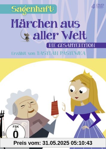 Märchen aus aller Welt - Erzählt von Bastian Pastewka (Geschenkedition) [4 DVDs] von Bastian Pastewka