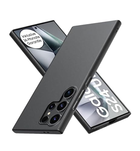 Bastmei Schutzhülle für Samsung Galaxy S24 Ultra 5G, extrem leicht, superdünn, Kameraschutz, harte PC-Schutzhülle für Samsung Galaxy S24 Ultra 5G, Kiesschwarz Bastmei Schutzhülle für Samsung Galaxy S24 Ultra 5G, extrem leicht, superdünn, Kameraschutz, harte PC-Schutzhülle für Samsung Galaxy S24 Ultra 5G, Kiesschwarz von Bastmei