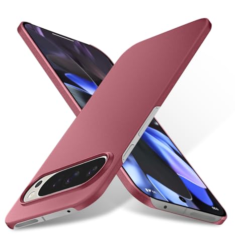 Bastmei Google Pixel 9 Pro/9 Hülle, Ultraleicht Ultradünn Kratzfest Rutschfest Kameraschutz Mattierte Textur Hart PC Handyhülle für Google Pixel 9/9 Pro 2024 (Weinrot) Bastmei Google Pixel 9 Pro/9 Hülle, Ultraleicht Ultradünn Kratzfest Rutschfest Kameraschutz Mattierte Textur Hart PC Handyhülle für Google Pixel 9/9 Pro 2024 (Weinrot) von Bastmei