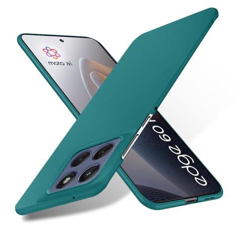Bastmei für Motorola Moto Edge 60 Fusion/Moto Edge 60 5G Hülle, Ultraleicht Ultradünn Kratzfest rutschfest Kameraschutz Mattierte Textur Hart PC Handyhülle Hülle für edge60 Fusion 6,67'' (Grün) von Bastmei