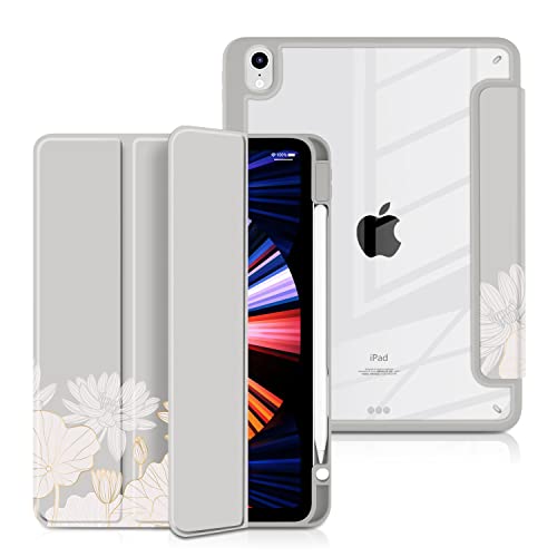 Batianda Hybrid-Schutzhülle für iPad 10 2022 10. Generation 27,7 cm (11 Zoll), integrierter Stifthalter, stoßfeste Abdeckung mit klarer, transparenter Rückseite, TPU-Stoßfänger, automatischer von Batianda