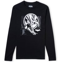 Batman Action Unisex Long Sleeve T-Shirt - Black - XL von Batman