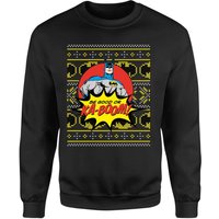 Batman Be Good Or Ka Boom! Sweatshirt - Black - M von Batman