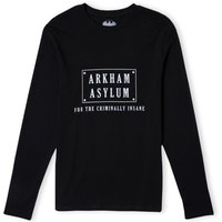 Batman Villains Arkham Asylum Unisex Long Sleeve T-Shirt - Schwarz - L von Batman